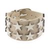 Creative Personality Punk Double Row Pentagram Bracelet Bracelet Simple Popular Versatile Couple Hand Ornament Chain