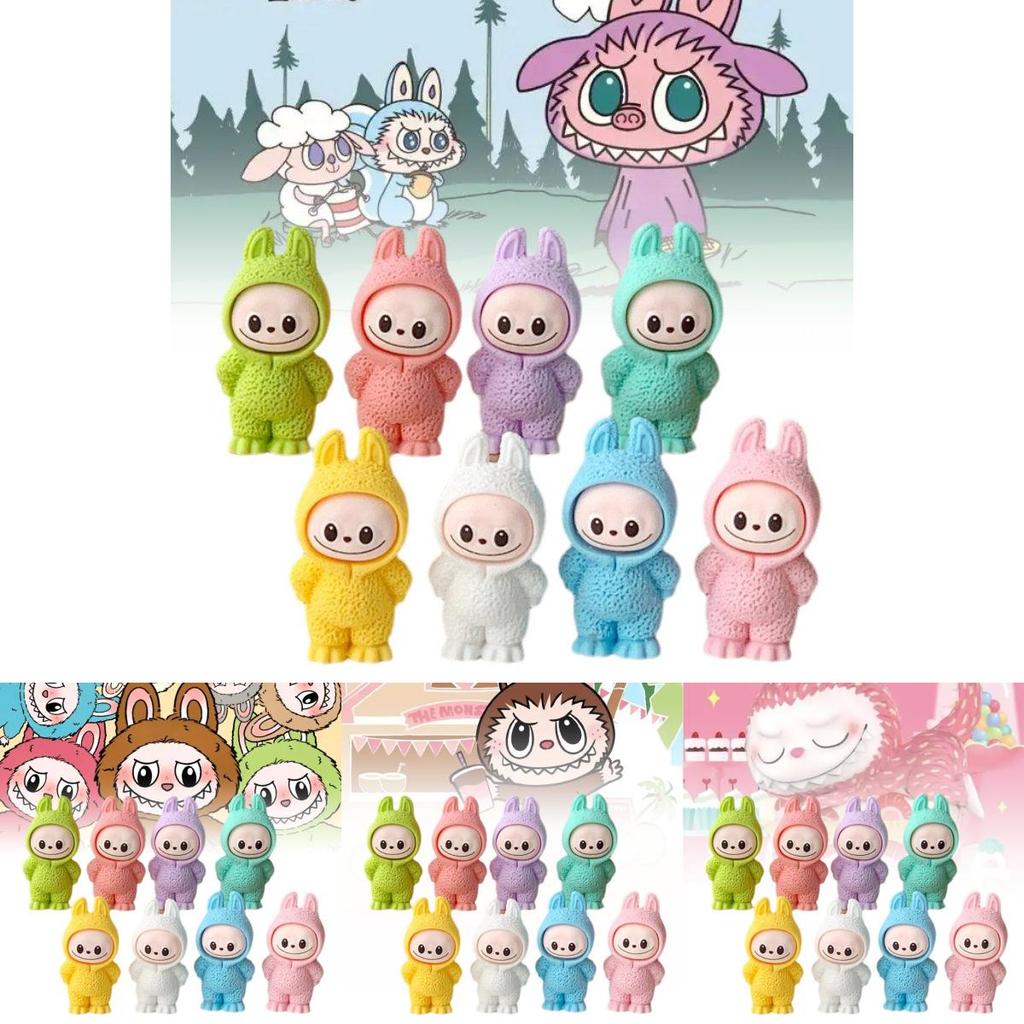 Adorable Rabbit Resin Figurine Cute Desk Decoration For Car And Home Use