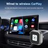 2 In 1 Wireless CarPlay Android Auto Adapter Mini Carplay&Auto Box Dongle Auto Connect for iPhone and Android Factory Wired Cars