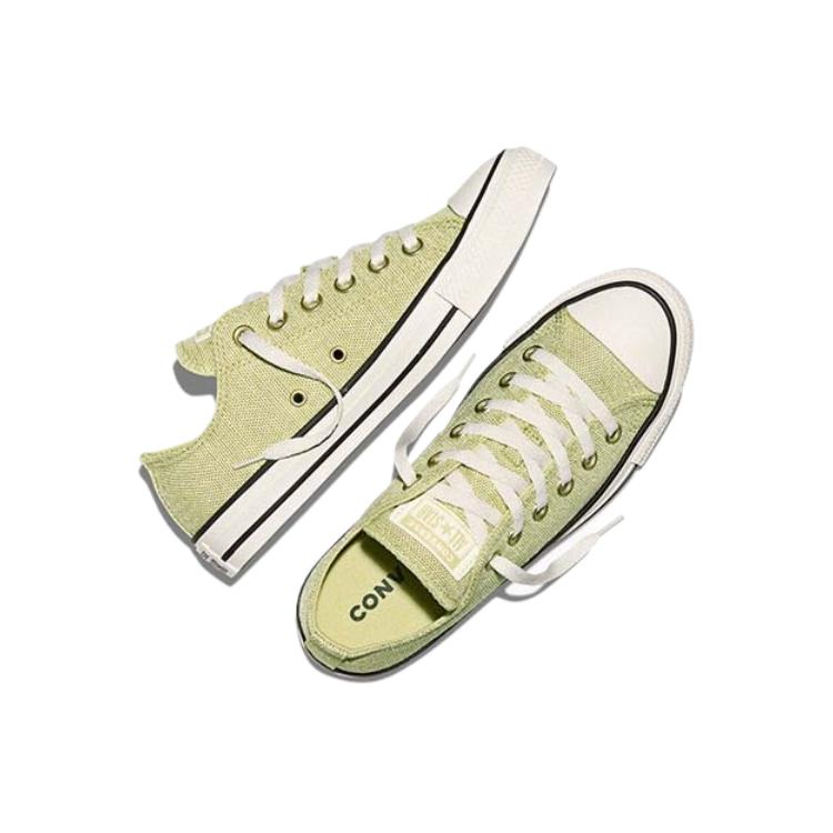 Converse Chuck Taylor All Star Fresh Lace-Up Round Toe Shock Absorbing Low Top Canvas Shoes Unisex sneaker A18907C