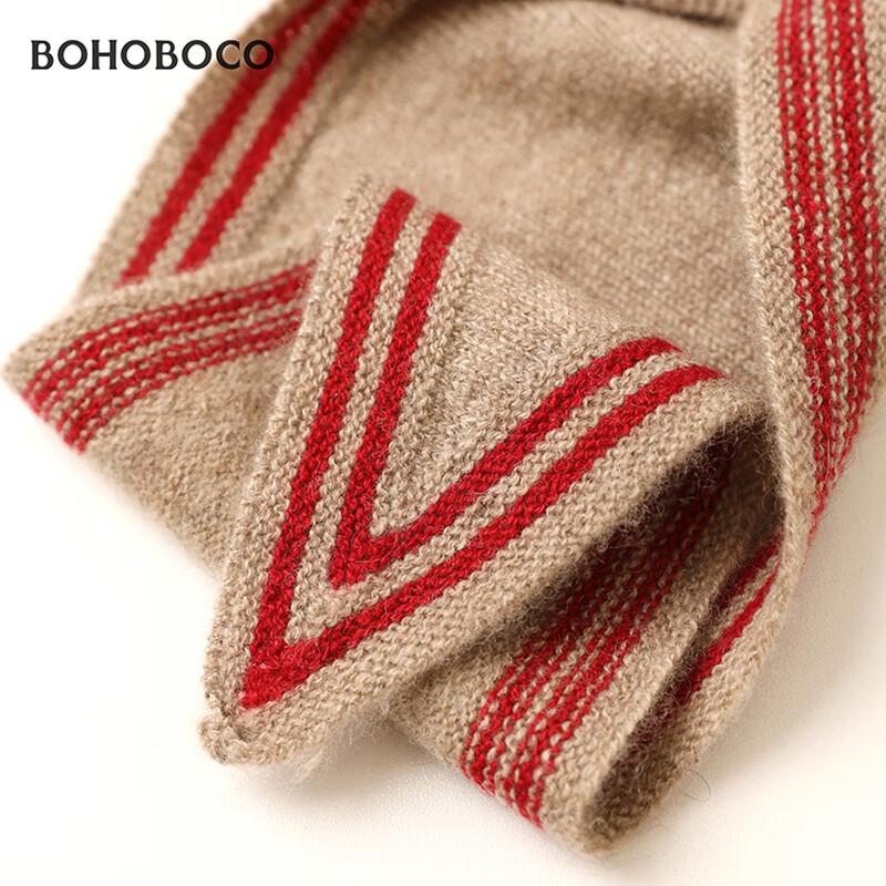 BOHOBOCO 100% Cashmere Diamond Scarf