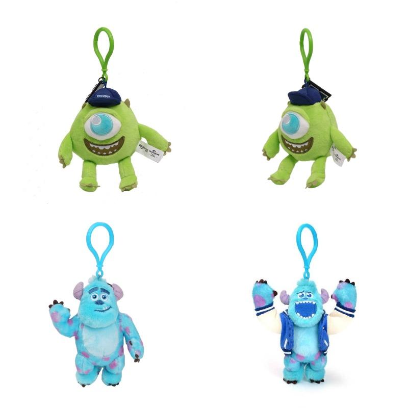 Sullivan Big-eyed Monster Plush Keychain Blue/green Colorful Backpack Accessory