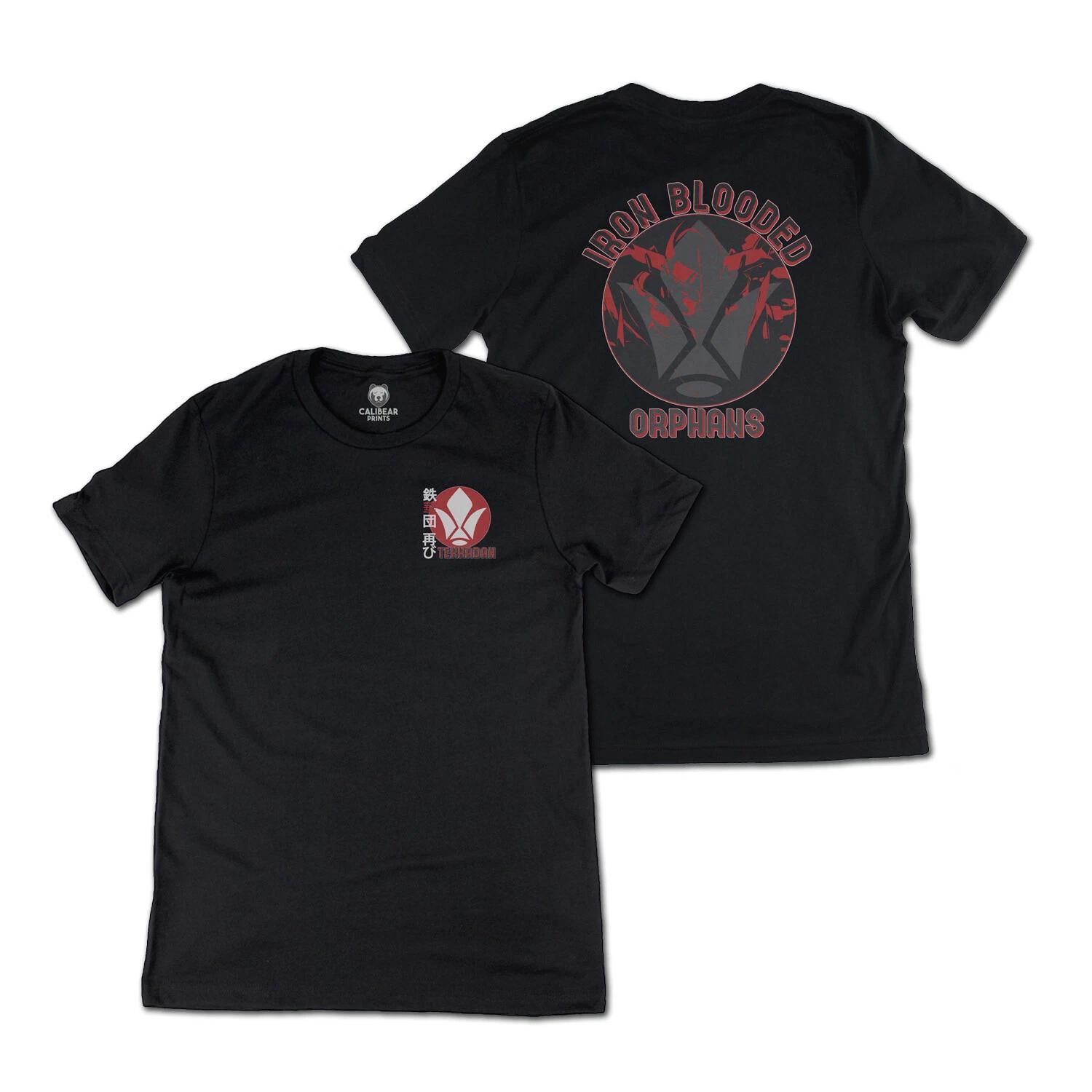 

Gundam Iron Blooded Orphans Tekkadan Logo Barbatos Anime Graphic Art Novelty Tee 2XL