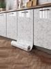Marble Self-Adhesive Film - Water/Oil Resistant PVC Wallpaper for Kitchen Backsplash & Countertops - Peel & Stick