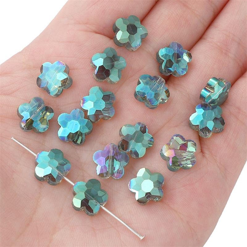 

10 мм цветные стеклянные бусины DIY браслет ожерелье серьги изготовление 10mm 10pcs/bag