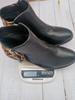 Übergröße Leo-Print & Nude Spitz zulaufende Stiefeletten mit Seitenreißverschluss - Damen Lederstiefel für Herbst/Winter 2021