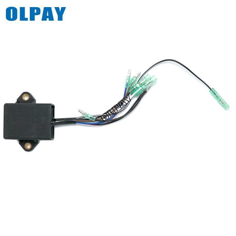 CDI COIL Unit Assy 63V-85540-01 63V-85540 for Yamaha 2 stroke 9.9HP 15HP boat engine чёрный