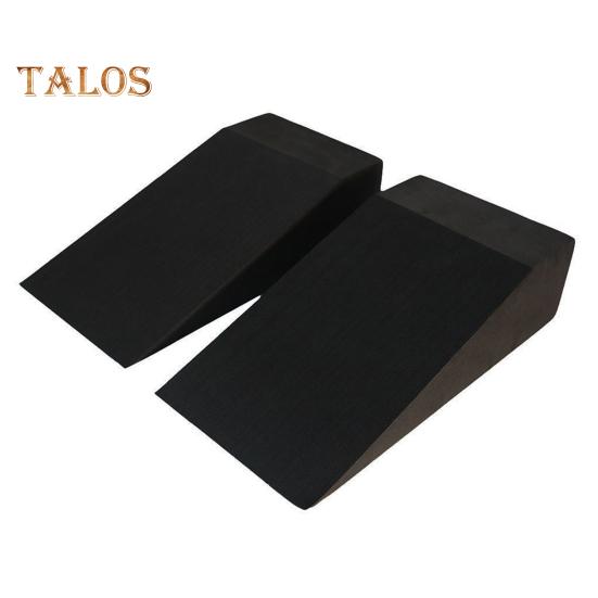 1 Set Blocco Cuneo Accovacciata Profonda Allungatore Polpaccio Tavola Inclinata Professionale Antiscivolo EVA Fitness Sollevamento Pesi Stacco Allenamento Forza Tallone Sollevato