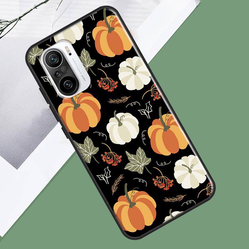 Autumn Pumpkins For POCO X5 X3 F5 Pro F4 X4 GT M5s C40 F3 Phone Case For Xiaomi 12T 11T Pro 12 13 Lite 12X