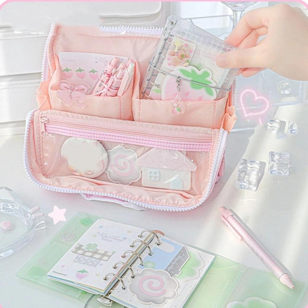 Portable Hand Account Book Mini Hand Ledger Stationery Loose-leaf Notebook  Studnet