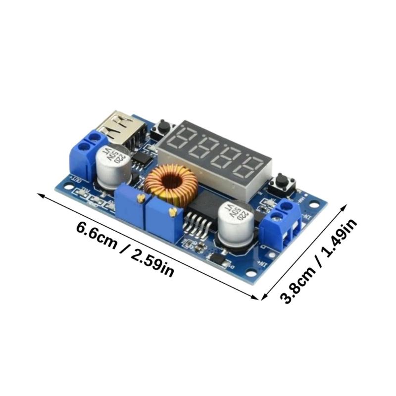 75W Stepping down Module 4-38V to 1.25-36V Adjustable Current Power Module Charging LED Drive with Circuit Protective