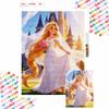 Diamond Painting Handmade Diy Flat 5D Rapunzel Wedding Princess Castle Painting Art Home Decoration