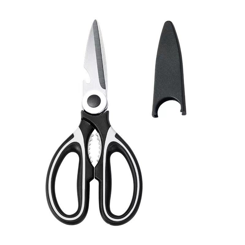 Stainless Steel Scissors Multifunctional Scissors Powerful Japan Chicken Bone Fish Scissors Household Kitchen Gadgets Scissors