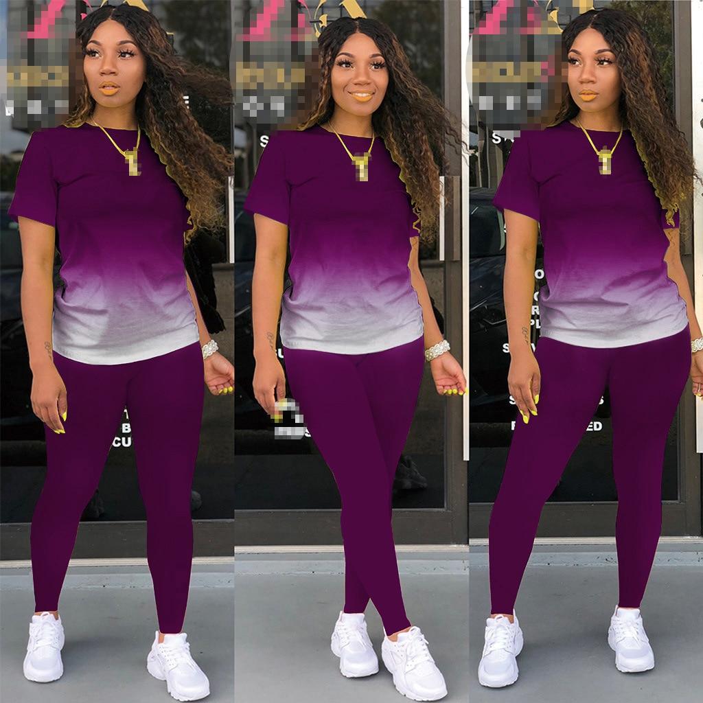 2-teiliges Set für Damen, zweiteiliges Set, Trainingsanzug für Damen, Sommerkleidung, Outfits