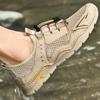 High-quality Men Sneakers Summer Mesh Breathable Casual Walking Shoes Lace-Up Flat Comfort Walking Running Shoes Tennis Shoes