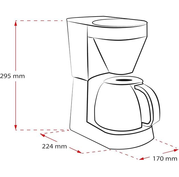 Кофеварка Melitta Easy Top II schwarz (1023-04)