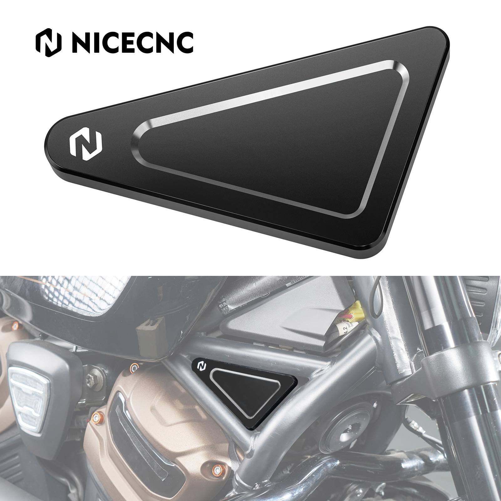 Motorcycle Right Side Cover Front Frame Cover for Harley Sportster S RH1250S 2021-2024 Nightster RH975 2022 2023 2024 черный белый