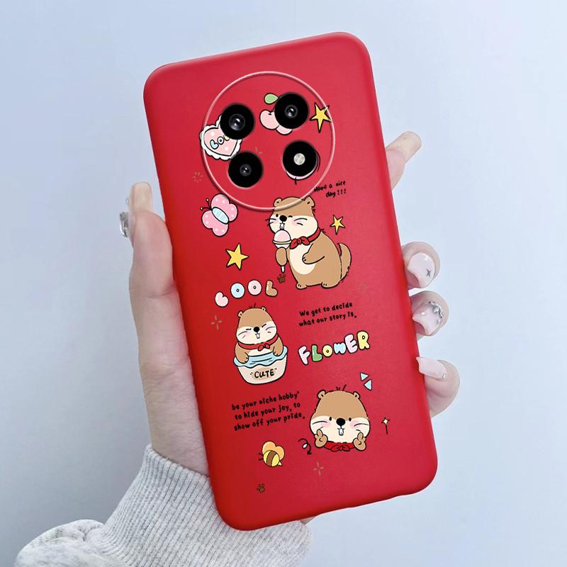 For Realme 13 Plus 5G Case Soft TPU Silicone Cover Lovely Cartoon Panda Astronaut Phone Case For Realme 13+ Global Coque Funda