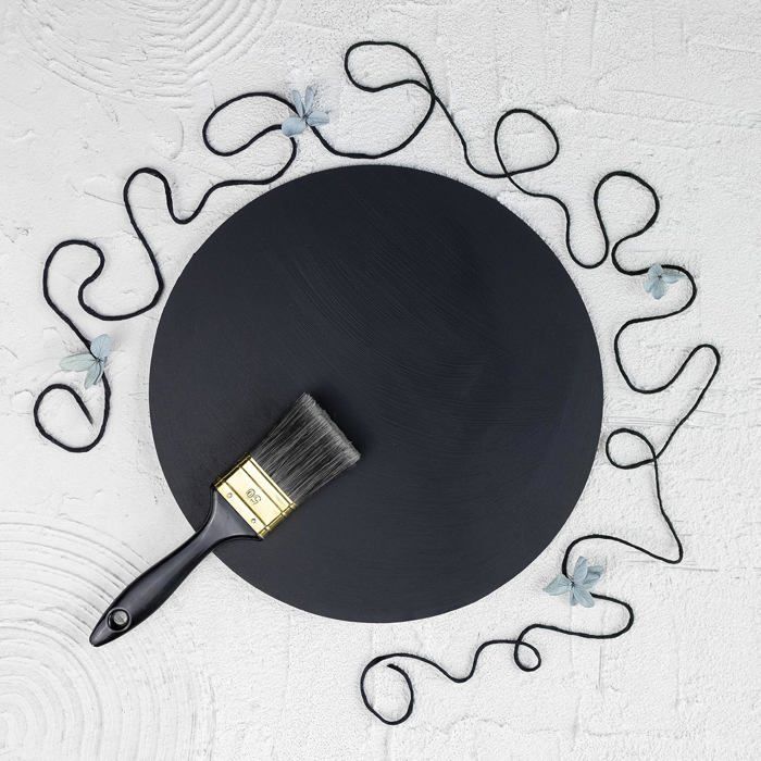 Peinture à la Craie - CREATIVE DECO - Noir Mat - 1 L - Finition Crayeuse - Intérieur