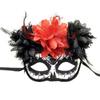 Flowers Mexican Day of The Dead  Mask Fashion Flower Wearing Ghost Mask  Halloween Prom