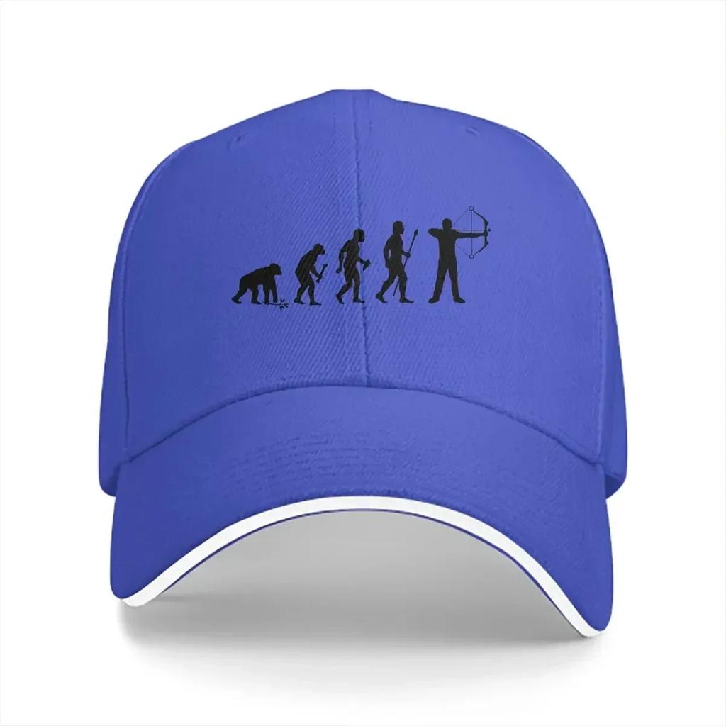 Summer Cap Sun Visor Evolution Of Man Hip Hop Caps Archery Cowboy Hat Peaked Hats