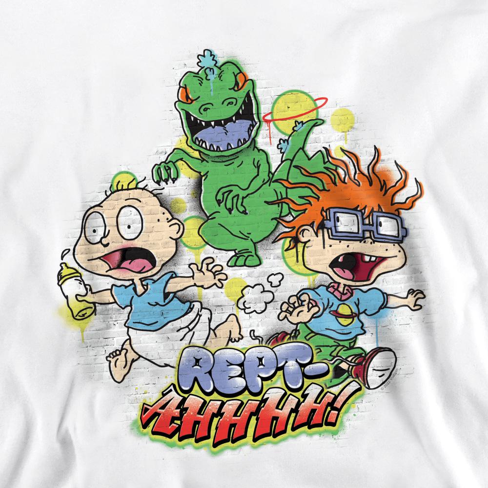 Rugrats Unisex Adult Rept-Ahhhhh! Tommy & Chucky Sweatshirt