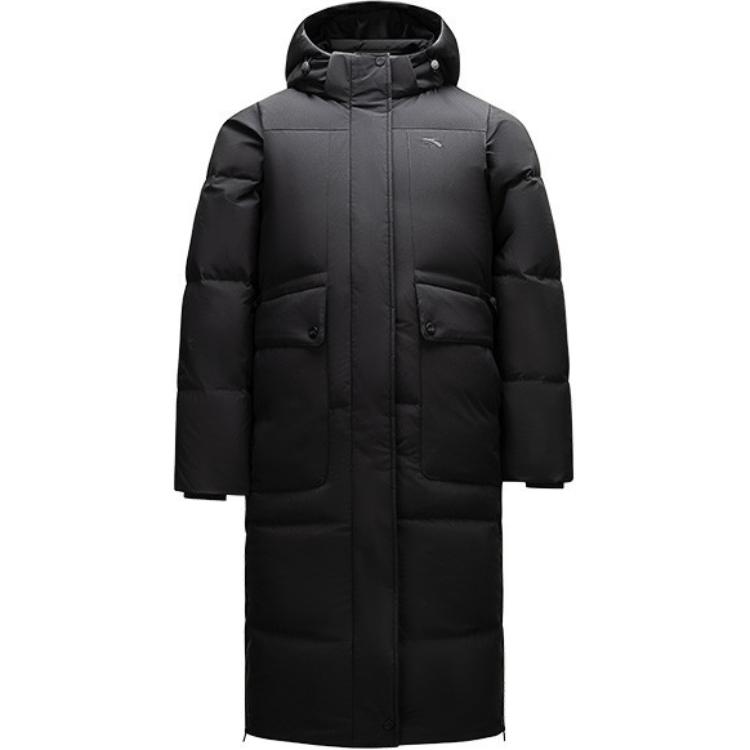 

Anta Training Series Casual Loose Warm Down Jacket Women Outerwear Basic-Black 162518903-2 S