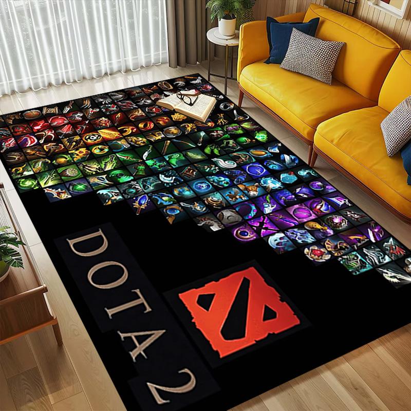 Dota Living Room Nonslip Area Rug Soft Carpet For Bedroom Game Playroom Sofa Office Home Decor Doormat Christmas Gift C92611