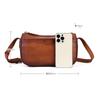 New Genuine Leather Women's Single-shoulder Underarm Bag Retro Cowhide Pillow Bag Versatile and Popular Women Handbag