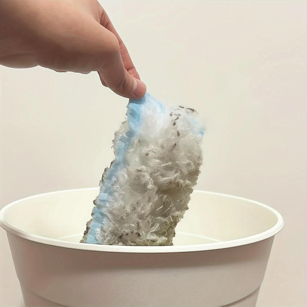 1 handle with 3 counts Electrostatic Dust Duster Set with Disposable Replacement Cloths,Handheld Multipurpose Dusting