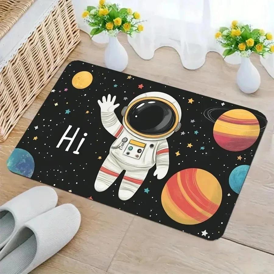 1PC Chicken Pattern Kitchen Rugs Non-Slip Home Door Mats Pop Design Bathroom Rugs Bath Mat Carpet for Home Sink Laundry Decor