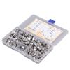 249Pcs Acorn Hex Cap Nuts Assortment Kit M3?M12 DIN1587 304 Stainless Steel Bright Finish