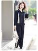 2024 Fashionable Spring & Autumn Tracksuit: Stylish Two-Piece Casual Set for Middle-Aged Moms