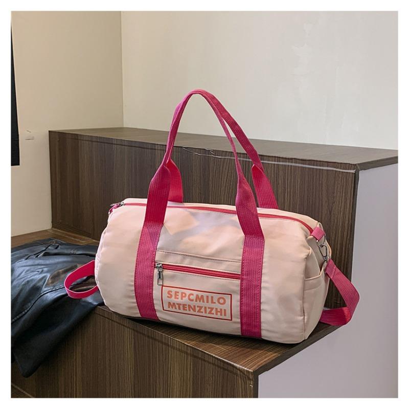 Sports Fitness Bag Short Leisure Travel Bag Girls Crossbody Shoulder Bag Tote Handbag