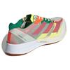 Adidas Adizero Adios 7 Comfortable Fabric Slip-Resistant Durable Breathable Lightweight Low-Top Casual Running Shoes Men Sneaker White Gray Red HQ1069