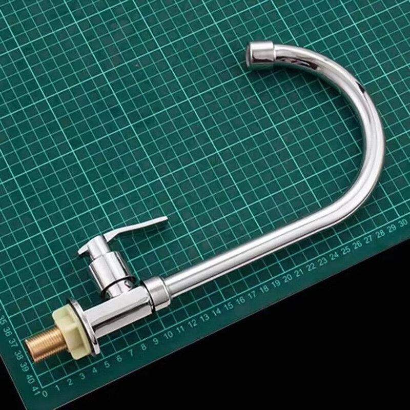 TLXT Stainless Steel Single Cold Kitchen Faucet 2-Pack