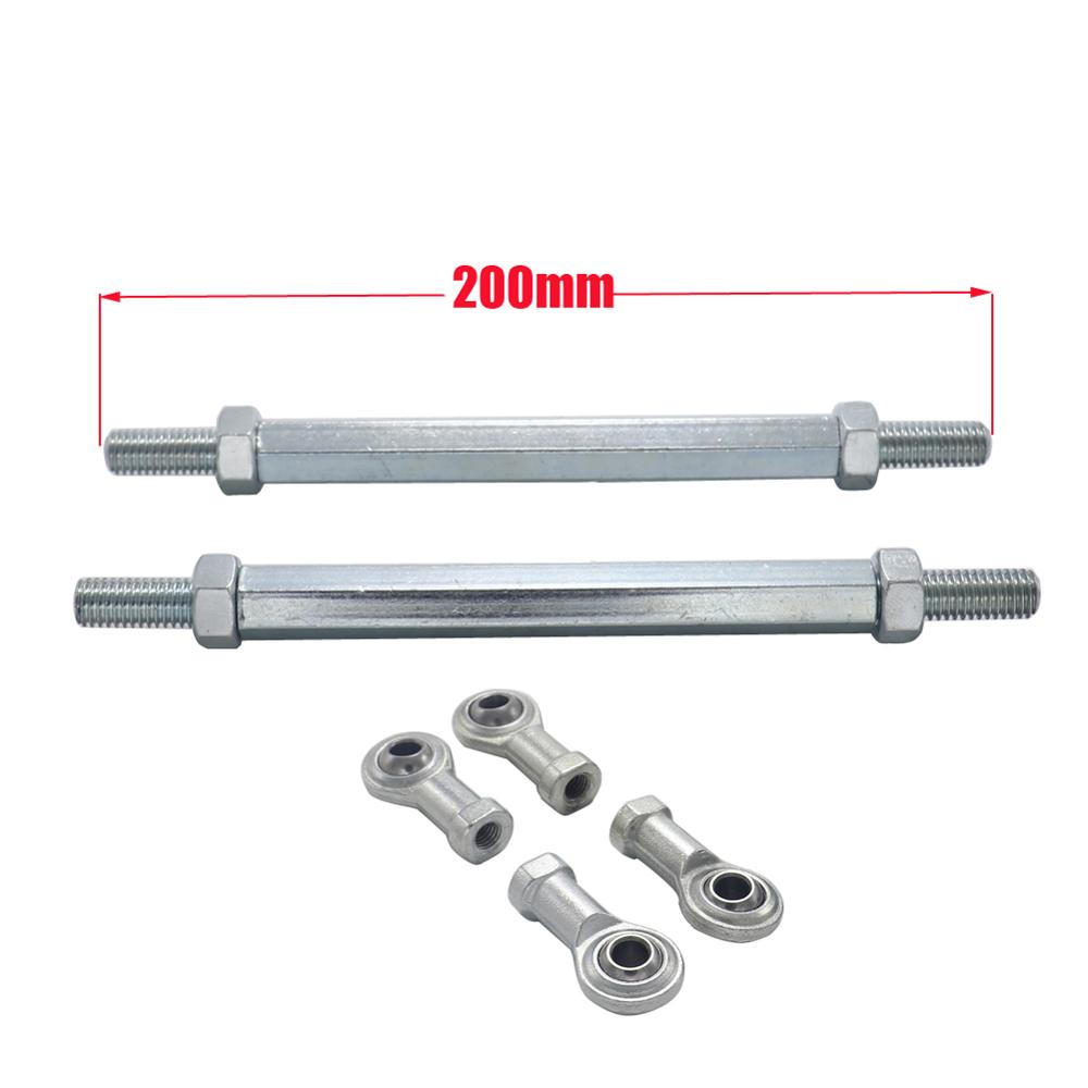 8mm Steering Tie Rod Kit Ball Joint For 49cc Electric Mini Kids ATV Go Kart Buggy Quad Bike Parts