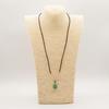 Cord Necklace Gemstone Pendant – Jade Turtle