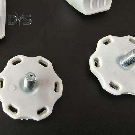 2 Sets Football-Helm-Visierclips, Football-Helm-Schraubenbefestigungen, einfach zu installierende Football-Helm-Visierschrauben, Zubehör für Football-Enthusiasten