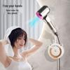 Hands-Free Hair Dryer Stand: Wall-Mounted, No-Punch, Convenient Storage Rack for Easy Drying
