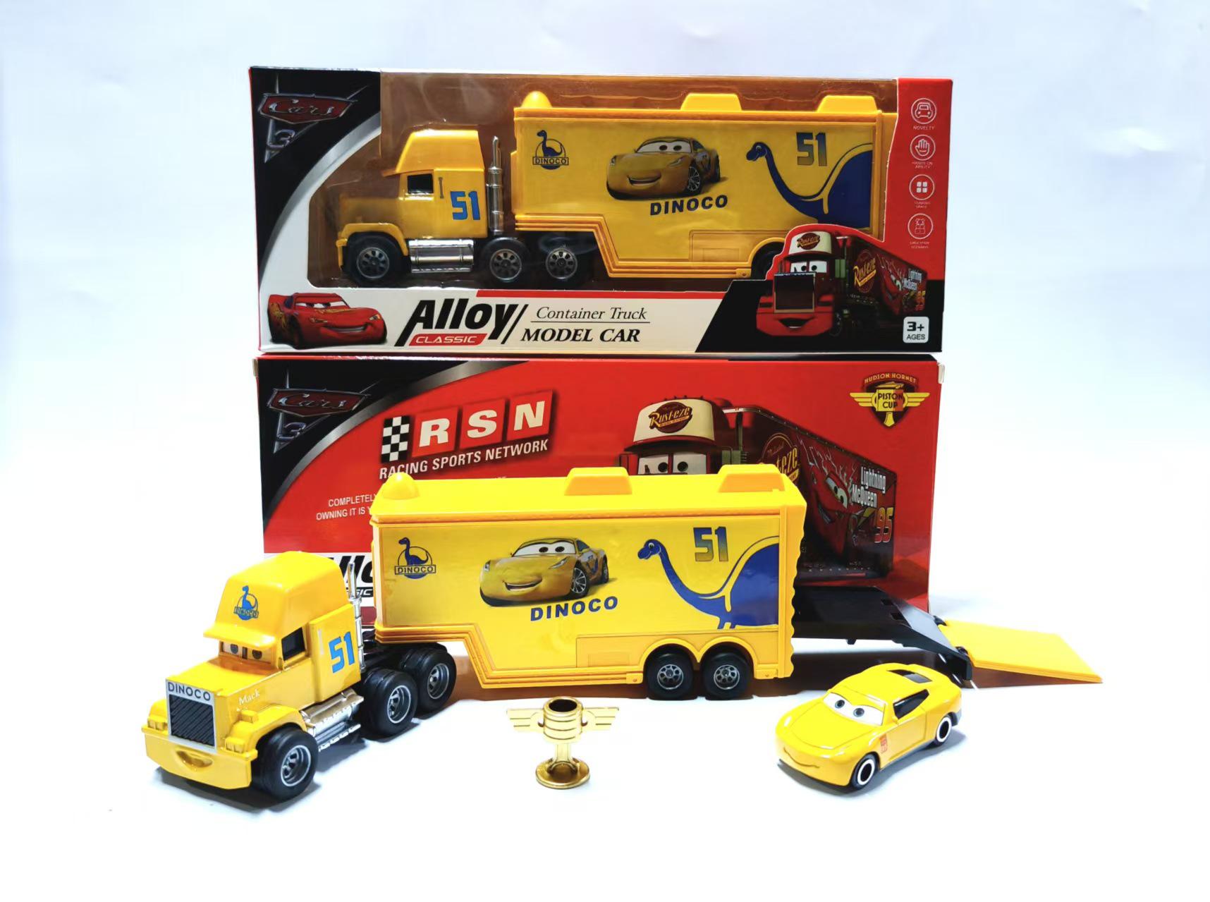 Lightning McQueen Alloy Racing Car Toy - No Pull-back Gliding Truck for Kids