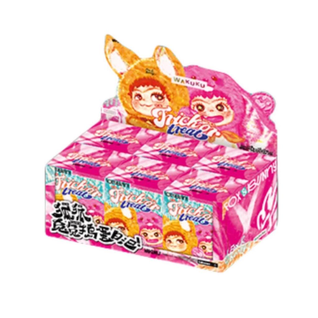 WAKUKU-Lis&Królik seria Halloweenowe Figury Tajemnicze pudełko (Pojedyncze pudełko / Pełny zestaw 6 pudełek)