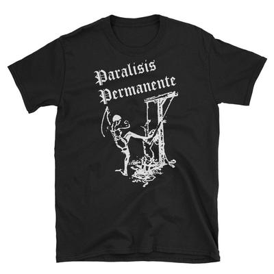 T-shirt Paralisis Permanente, Post Punk Spagnolo, Sisters of Mercy, T-shirt Unisex