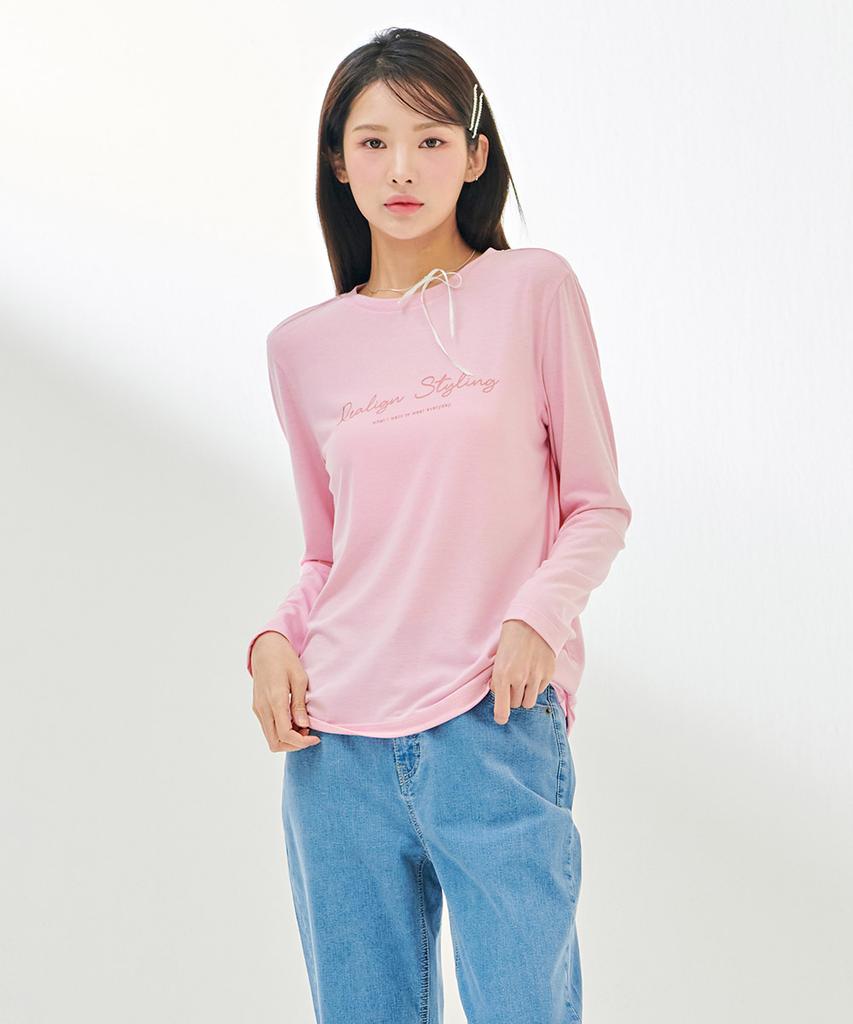 CHASECULT Women'S Lettering Basic T-Shirt-Dazg5151B0P