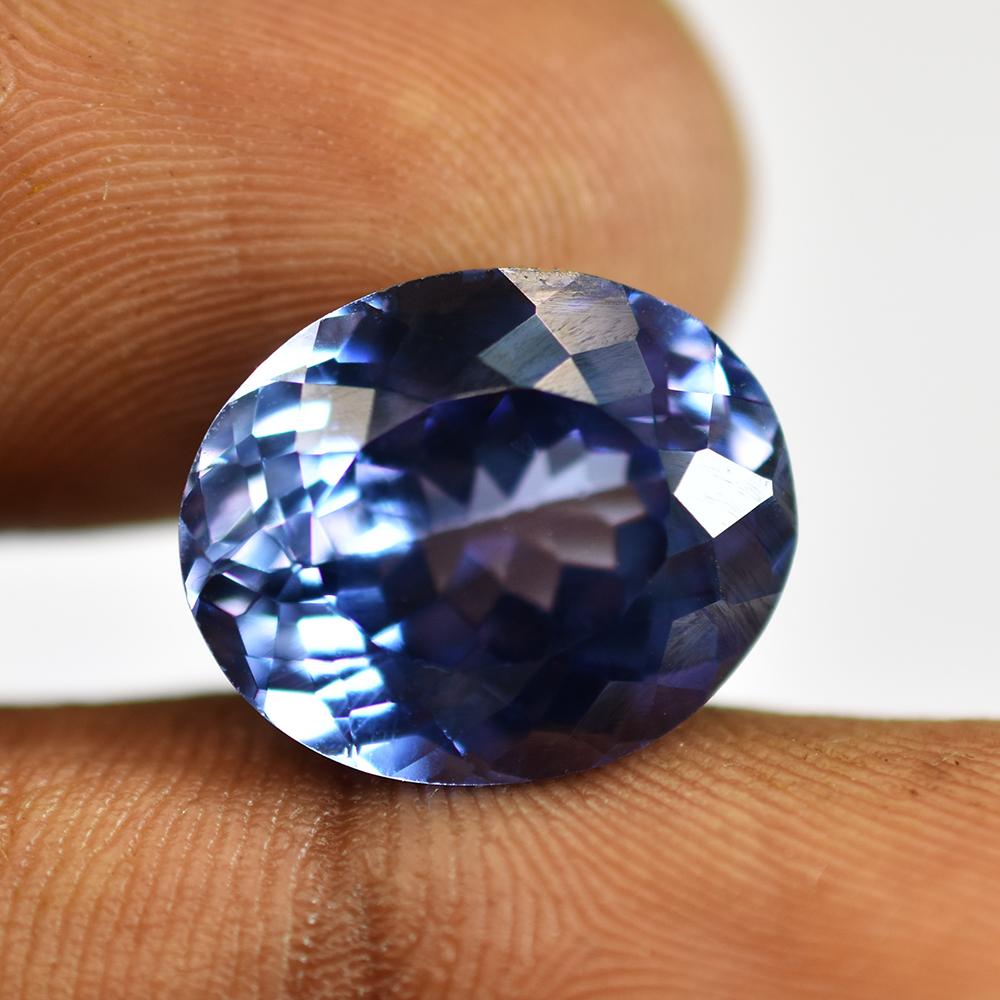 Natural Blue Sapphire Loose Gemstone Quality 11.85 Ct Oval Cut September Birthday Birthstone