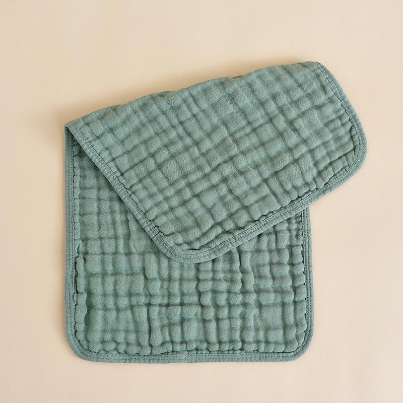 Six-Layer Pure Cotton Gauze Baby Burp Cloth and Shoulder Protector
