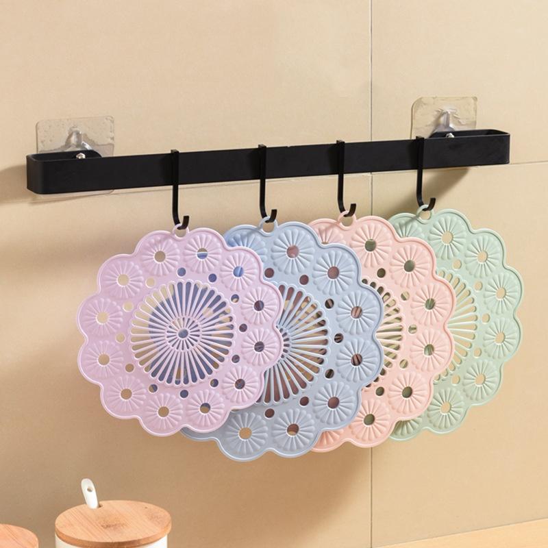 Silicone Flower Coasters Heat Insulation Anti-scald Waterproof Mats Creative Scandinavian Style Coffee Coaster Kitchen Accessory