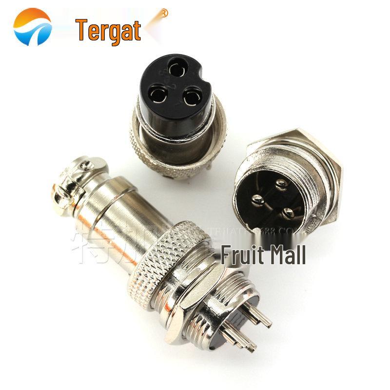GX16 M16 Aviation Plug Socket: 2 to 10-Pin Male & Female Connector
