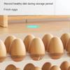 Wendbarer Eierkarton PET Aufbewahrungsbox Neues Aufbewahrungsregal Eieraufbewahrung