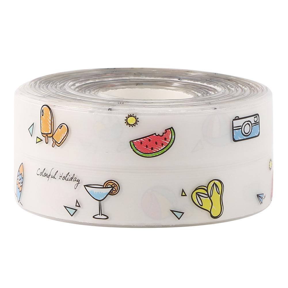 Wodoodporna Taśma Uszczelniająca Przezroczysta PVC Odporna na Pleśń do Użytku w Kuchni, Toalecie, UmywalceTransparentna